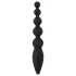 ANOS - Boules anales vibrantes - perles - silicone noir