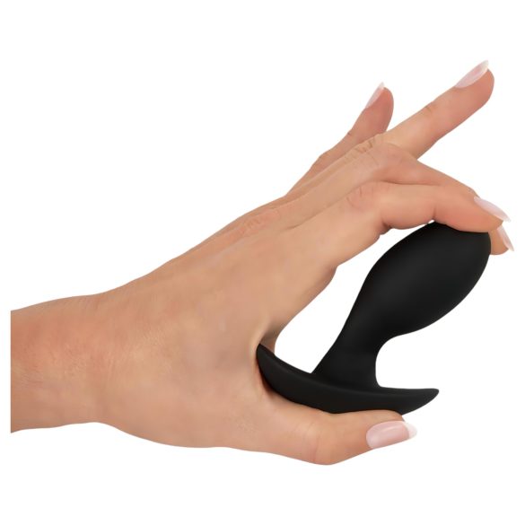 ANOS - vibromasseur prostate rechargeable étanche - silicone noir