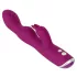 SMILE - vibromasseur double stimulation flexible - point G et clitoris - violet