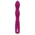 SMILE - vibromasseur double stimulation flexible - point G et clitoris - violet