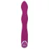 SMILE - vibromasseur double stimulation flexible - point G et clitoris - violet