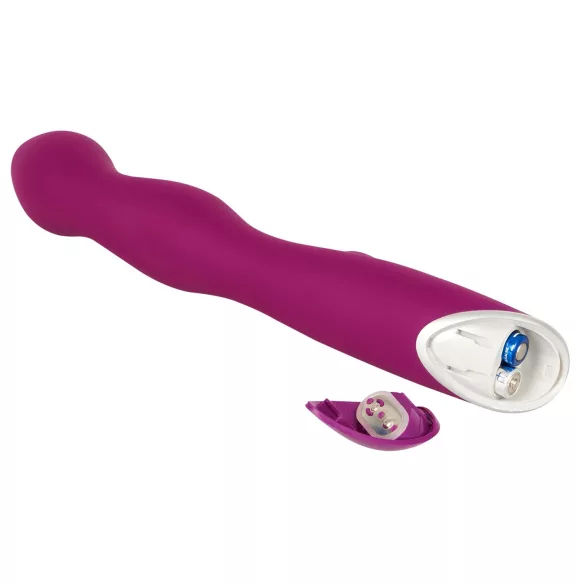 SMILE - vibromasseur double stimulation flexible - point G et clitoris - violet