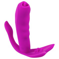 Javida - Vibromasseur point G et clitoris - silicone violet