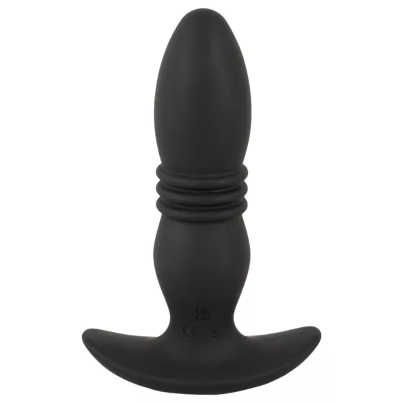 ANOS - stimulateur anal vibrant télécommandé sans fil - silicone noir