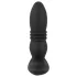 ANOS - stimulateur anal vibrant télécommandé sans fil - silicone noir