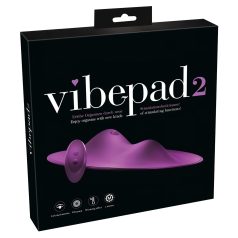   VibePad 2 - coussin stimulateur clitoridien vibrant - silicone violet