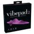 VibePad 2 - coussin stimulateur clitoridien vibrant - silicone violet