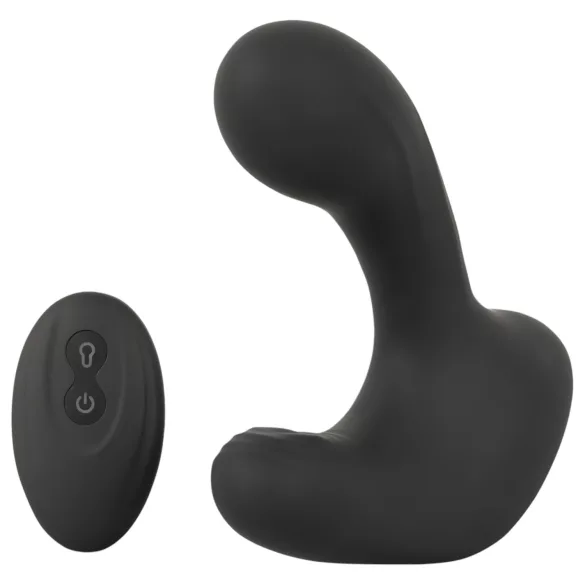 Rebel RC - plug anal vibrant gonflable sans fil rechargeable - noir