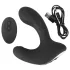 Rebel RC - plug anal vibrant gonflable sans fil rechargeable - noir