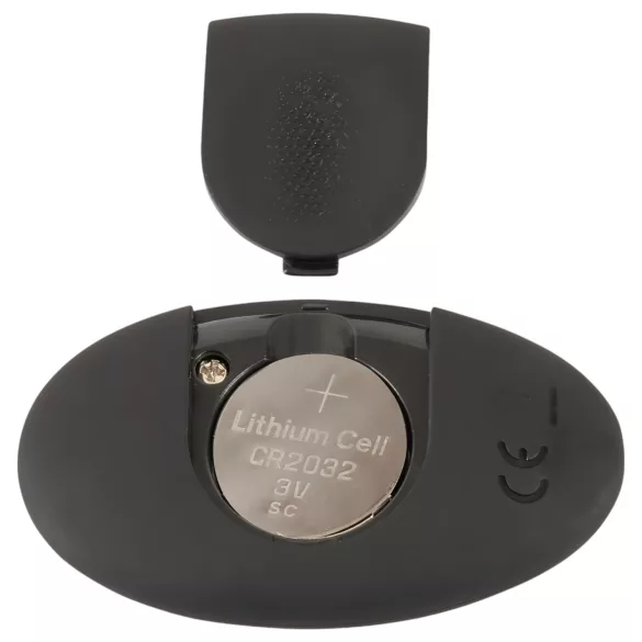 Rebel RC - plug anal vibrant gonflable sans fil rechargeable - noir