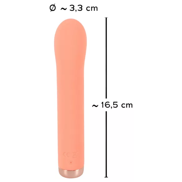 You2Toys - vibromasseur point G mini rechargeable - silicone pêche