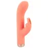 You2Toys - mini vibromasseur rabbit rechargeable - silicone pêche