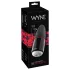 WYNE 02 - masturbateur vibrant et suceur rechargeable - noir et blanc