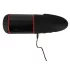 WYNE 02 - masturbateur vibrant et suceur rechargeable - noir et blanc