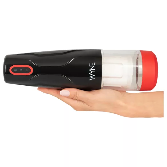 WYNE 05 - masturbateur rotatif rechargeable - noir et blanc