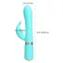 Pillow Talk Lively - vibrant, turquoise vibromasseur avec bras pour clitoris