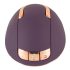 Belou - stimulateur clitoridien vibrant rechargeable rotatif - silicone violet