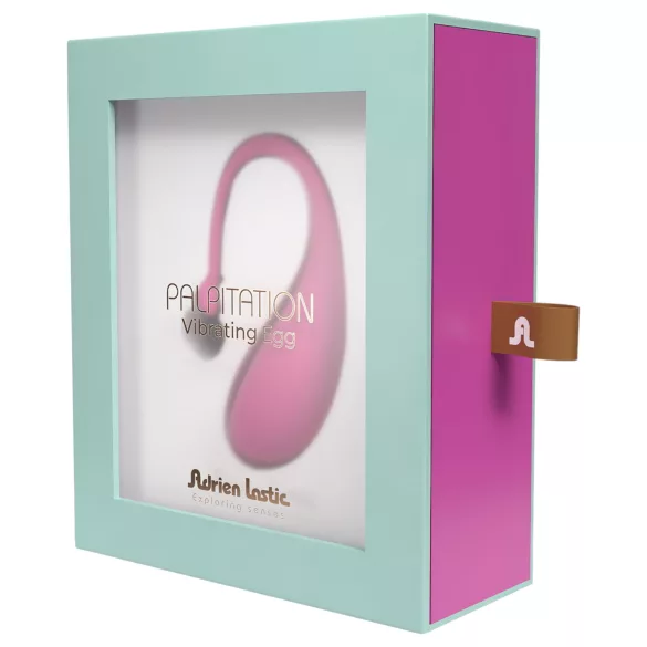 Adrien Lastic Palpitation - œuf vibrant connecté - silicone rose