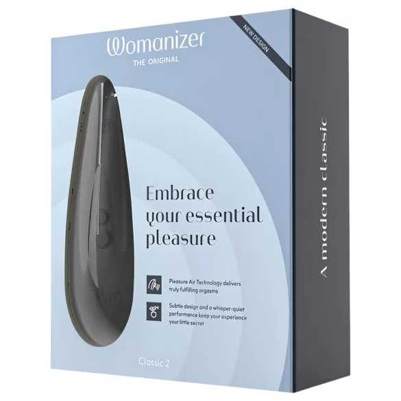 Womanizer Classic 2 - stimulateur clitoridien à ondes - rechargeable - noir