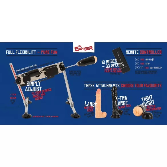 The Banger Fucking Machine - machine à sexe double