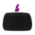 Happyrabbit - Anneau pénien vibrant avec étui - silicone violet