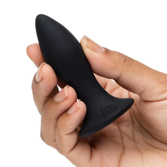 Fifty Shades of Grey - plug anal vibrant - silicone noir