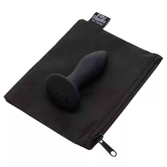 Fifty Shades of Grey - plug anal vibrant - silicone noir