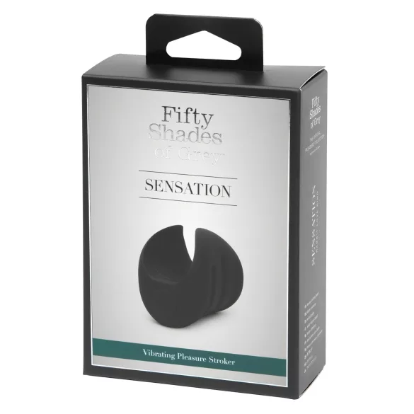 Fifty Shades of Grey - stimulateur gland vibrant - silicone noir