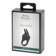   Fifty Shades of Grey - anneau pénien vibrant stimulateur clitoridien - noir
