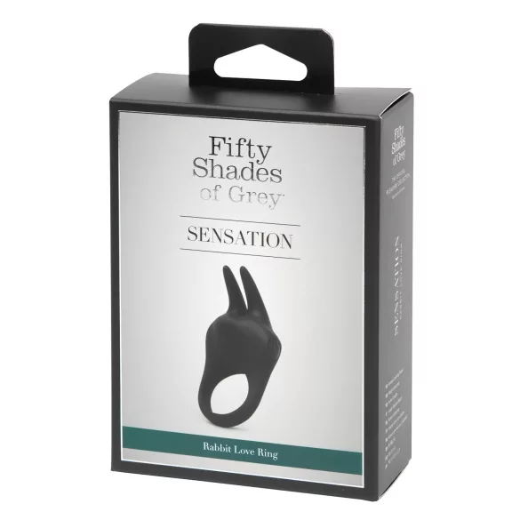 Fifty Shades of Grey - anneau pénien vibrant stimulateur clitoridien - noir
