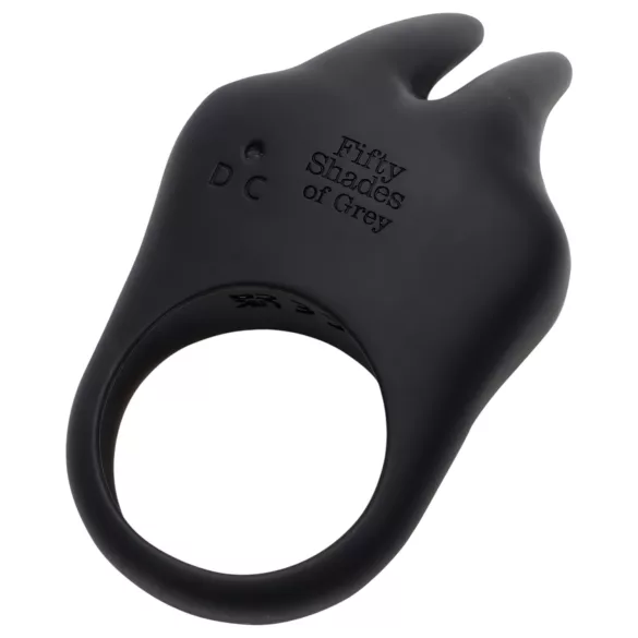 Fifty Shades of Grey - anneau pénien vibrant stimulateur clitoridien - noir