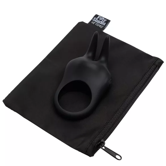Fifty Shades of Grey - anneau pénien vibrant stimulateur clitoridien - noir