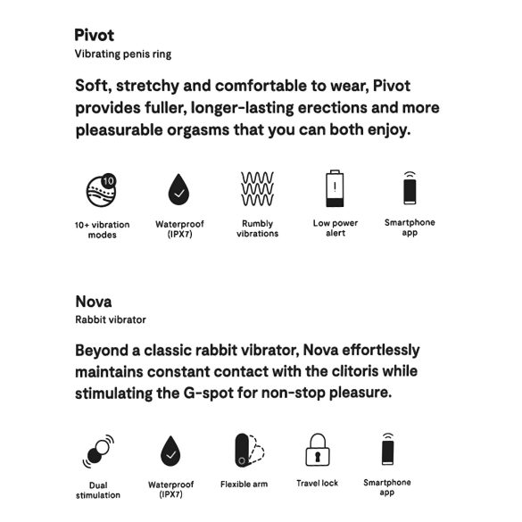 We-Vibe Date Night - coffret couple - 2 pièces - stimulateur vibrant