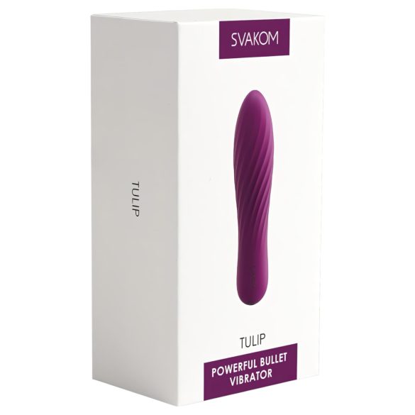 Svakom Tulip - Vibromasseur compact rechargeable (violet)