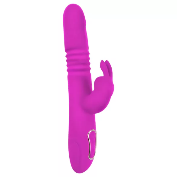 SMILE Rabbit - vibromasseur rabbit rotatif et va-et-vient à recharge - rose