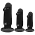 Anos - Kit d’entraînement anal - set de 3 plugs - silicone noir