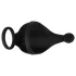 Rebel - anneau pénien et stimulateur testicules vibrant rechargeable - noir