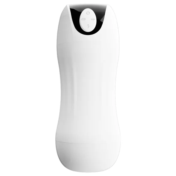 STROKER - masturbateur rechargeable à aspiration et vibration (blanc)