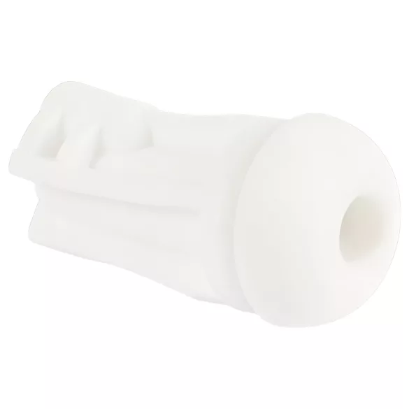 STROKER - masturbateur rechargeable à aspiration et vibration (blanc)