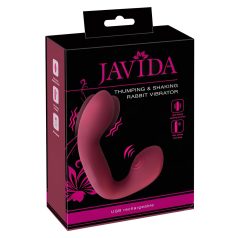   Javida Thumping - Vibromasseur G-spot et clito pulsant (rouge)
