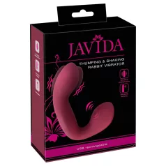   Javida Thumping - Vibromasseur G-spot et clito pulsant (rouge)