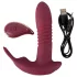 Javida RC - vibromasseur clitoridien télécommandé 3 modes - rouge
