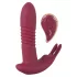 Javida RC - vibromasseur clitoridien télécommandé 3 modes - rouge