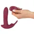 Javida RC - vibromasseur clitoridien télécommandé 3 modes - rouge