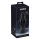 ANOS - plug anal souple nervuré - 7 cm (noir)