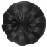 ANOS - plug anal souple nervuré - 7 cm (noir)