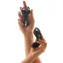 Svakom Benedict - anneau pénis vibrant stimulateur périnée - silicone noir