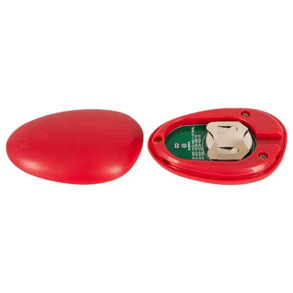 You2Toys - gode ceinture vibrant sans harnais - télécommande - silicone rouge
