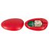 You2Toys - gode ceinture vibrant sans harnais - télécommande - silicone rouge
