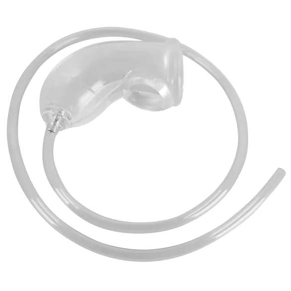 You2Toys - gode urétral pénis avec tube évacuation - transparent